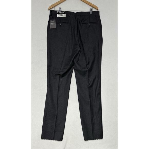 NWT $200 Jos A Banks 100% Wool Traveler Dress Pant 36 SHORT NO HEM Tailored Fit - Picture 9 of 9
